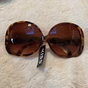 NEW Oversized Brown Gradient tortoiseshell sunglasses